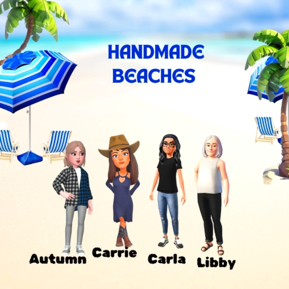 💚🍹 Heart this Flyer for The Handmade Beaches Collaborative a Monthly Event